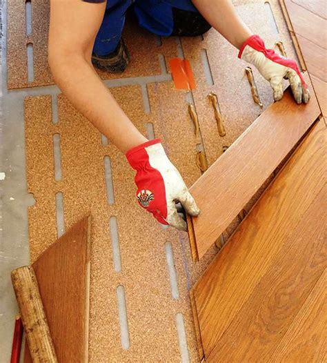 using cork for underlayment of engineered hardwood floors